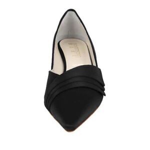 NWOB Something Bleu Breanna Satin Kitten Heel Shoe